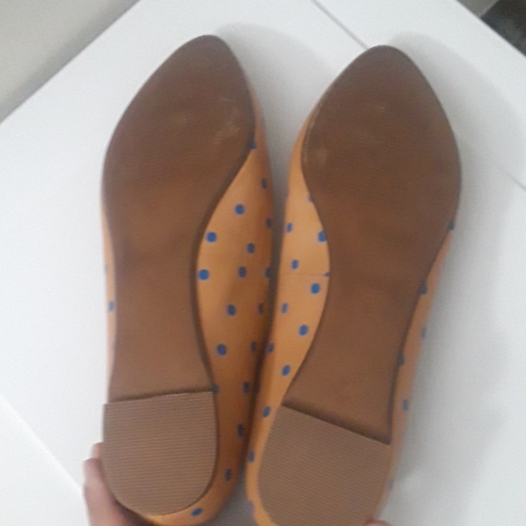 Madewell polkadots pointy sidewalk skimmers Sz 8 - Picture 5 of 7